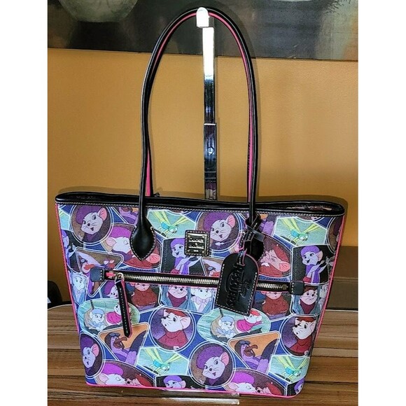 Disney Parks 2022 The Rescuers Tote Bag Dooney & Bourke New with tags ! - Picture 1 of 6